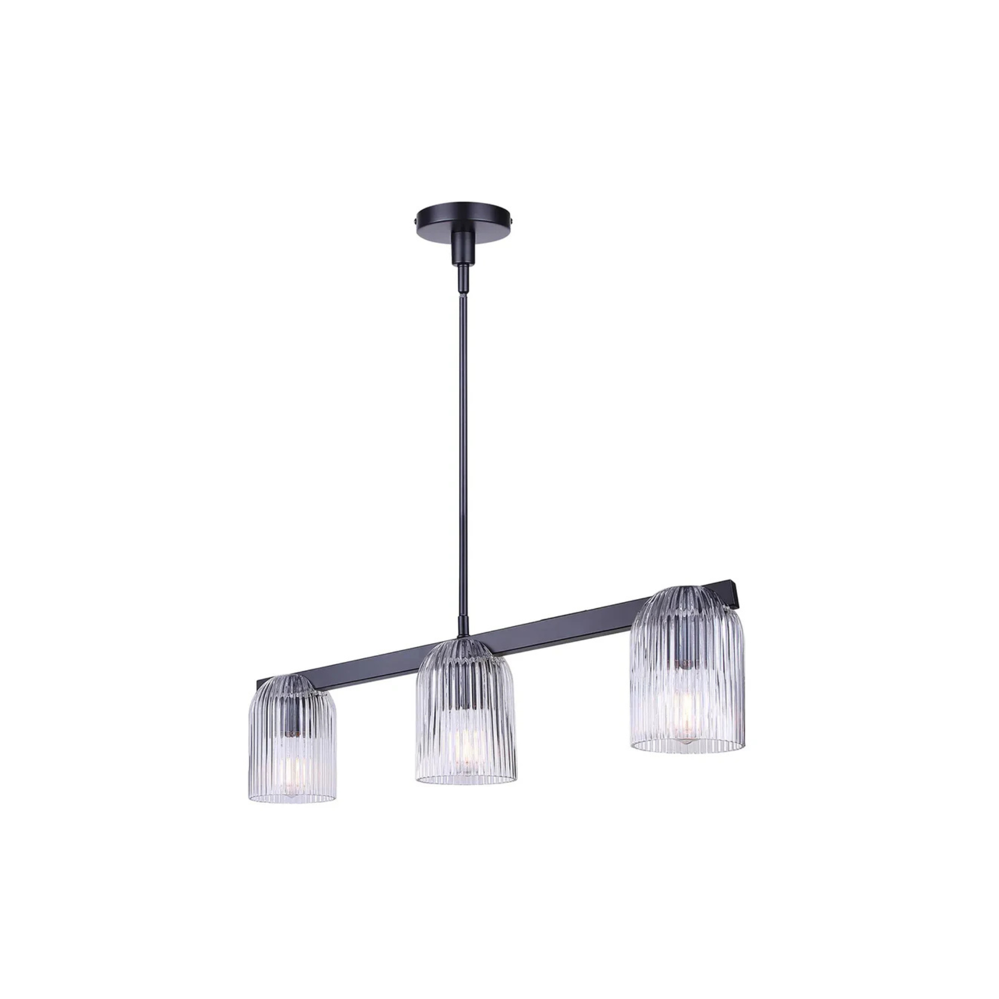 Suspension RENZO en noir mat Canarm — vue supplémentaire