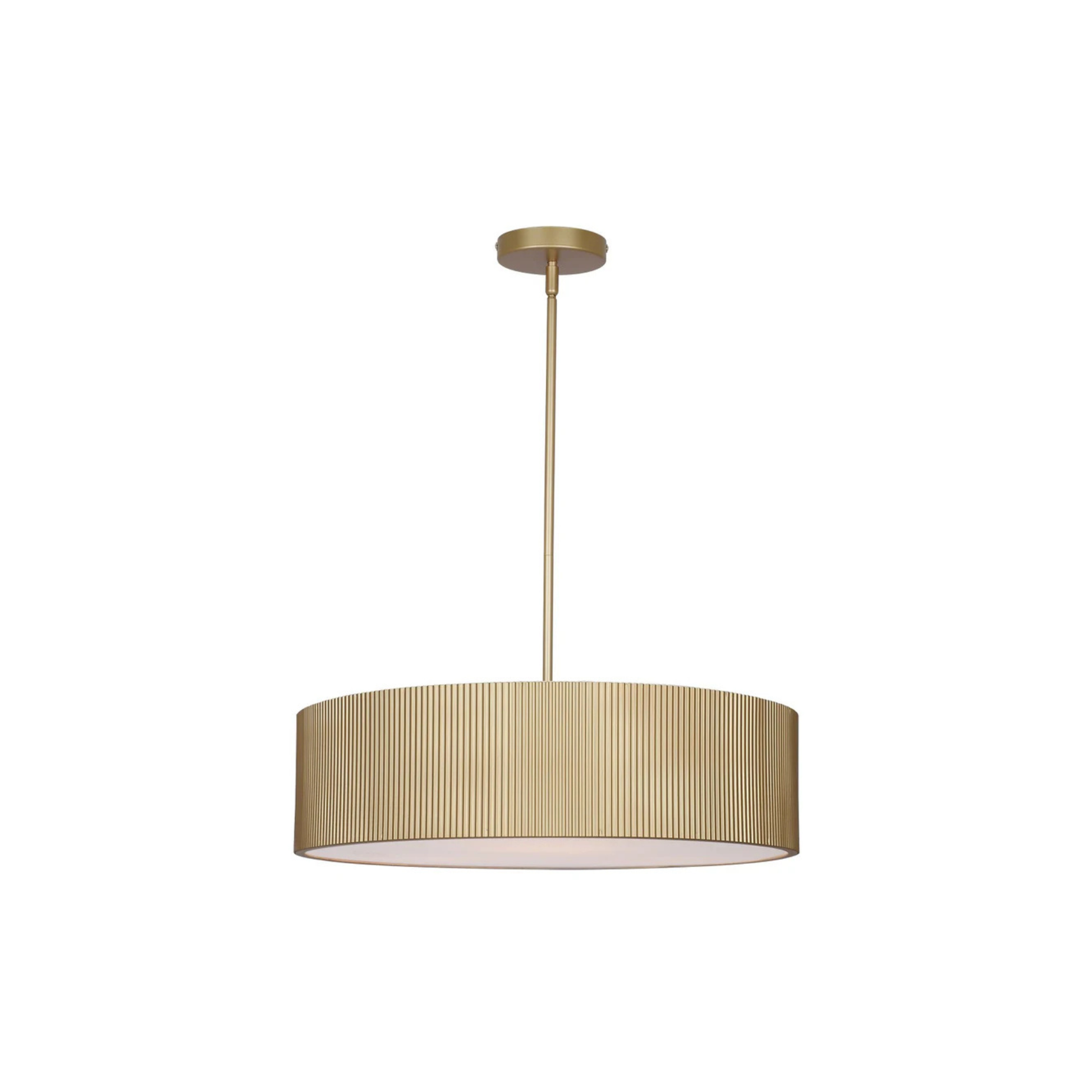 Suspension SCARLETT en or peint Canarm — vue supplémentaire