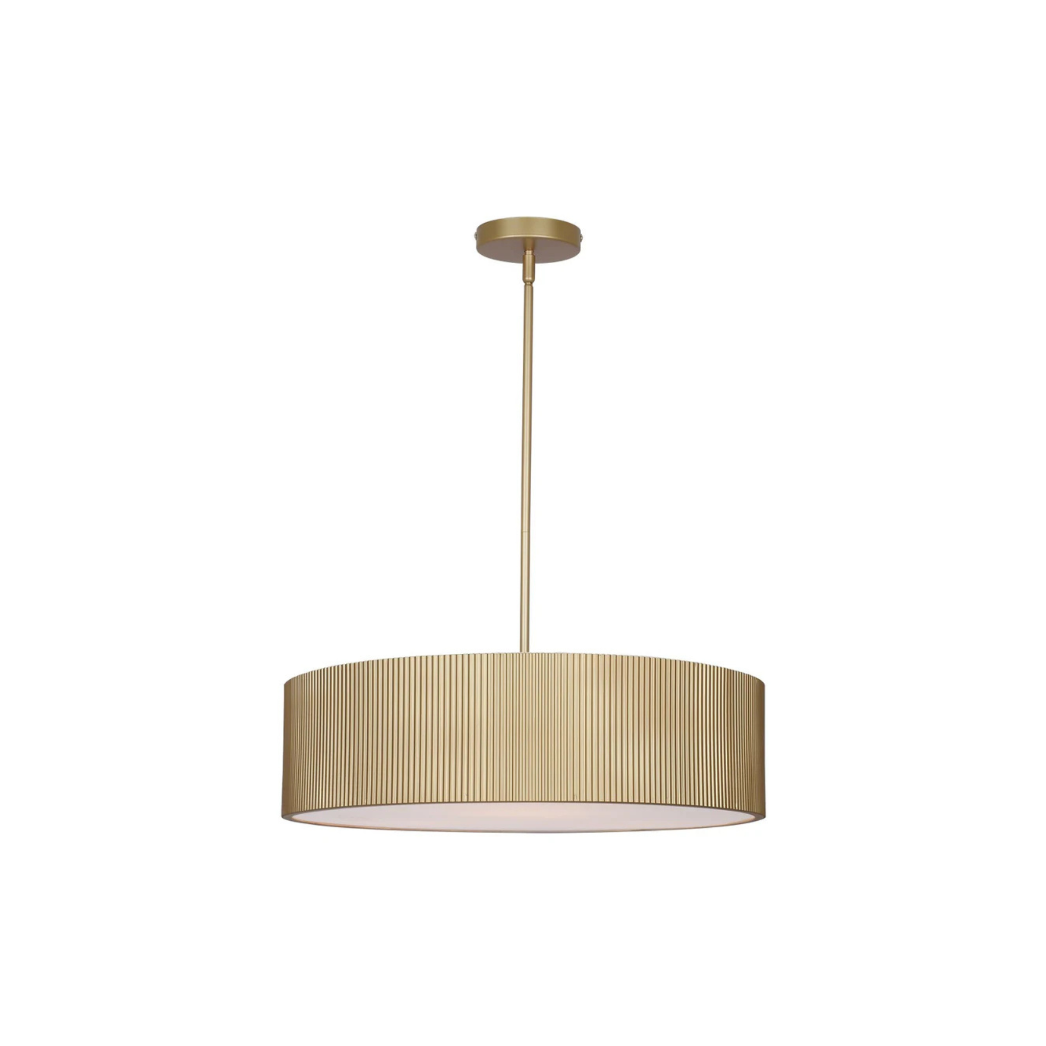 Suspension SCARLETT en or peint Canarm — vue supplémentaire