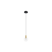 Suspension TERQUE en noir et or brossé Eglo — vue supplémentaire