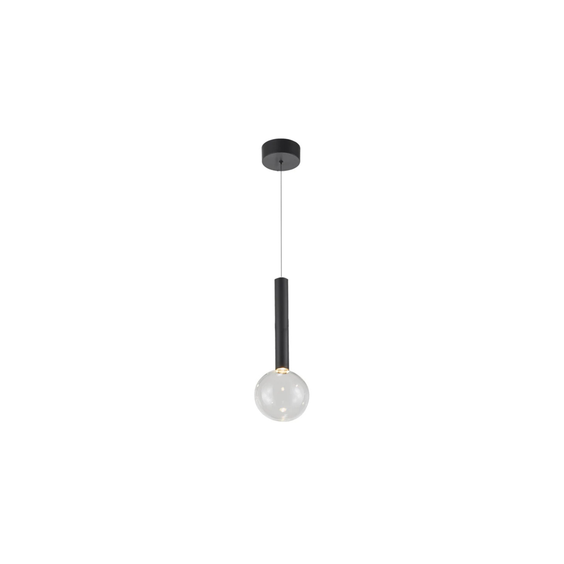 Suspension TERRA en noir Artcraft — vue supplémentaire