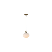 Suspension VELORA en laiton antique Artcraft — vue supplémentaire