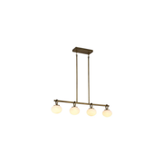 Suspension VELORA en laiton antique Artcraft — vue supplémentaire