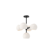 Suspension WILLOW en noir mat Alora — vue supplémentaire