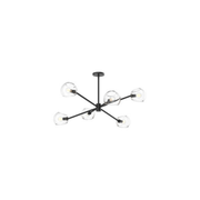 Suspension WILLOW en noir mat Alora — vue supplémentaire