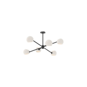 Suspension WILLOW en noir mat Alora — vue supplémentaire