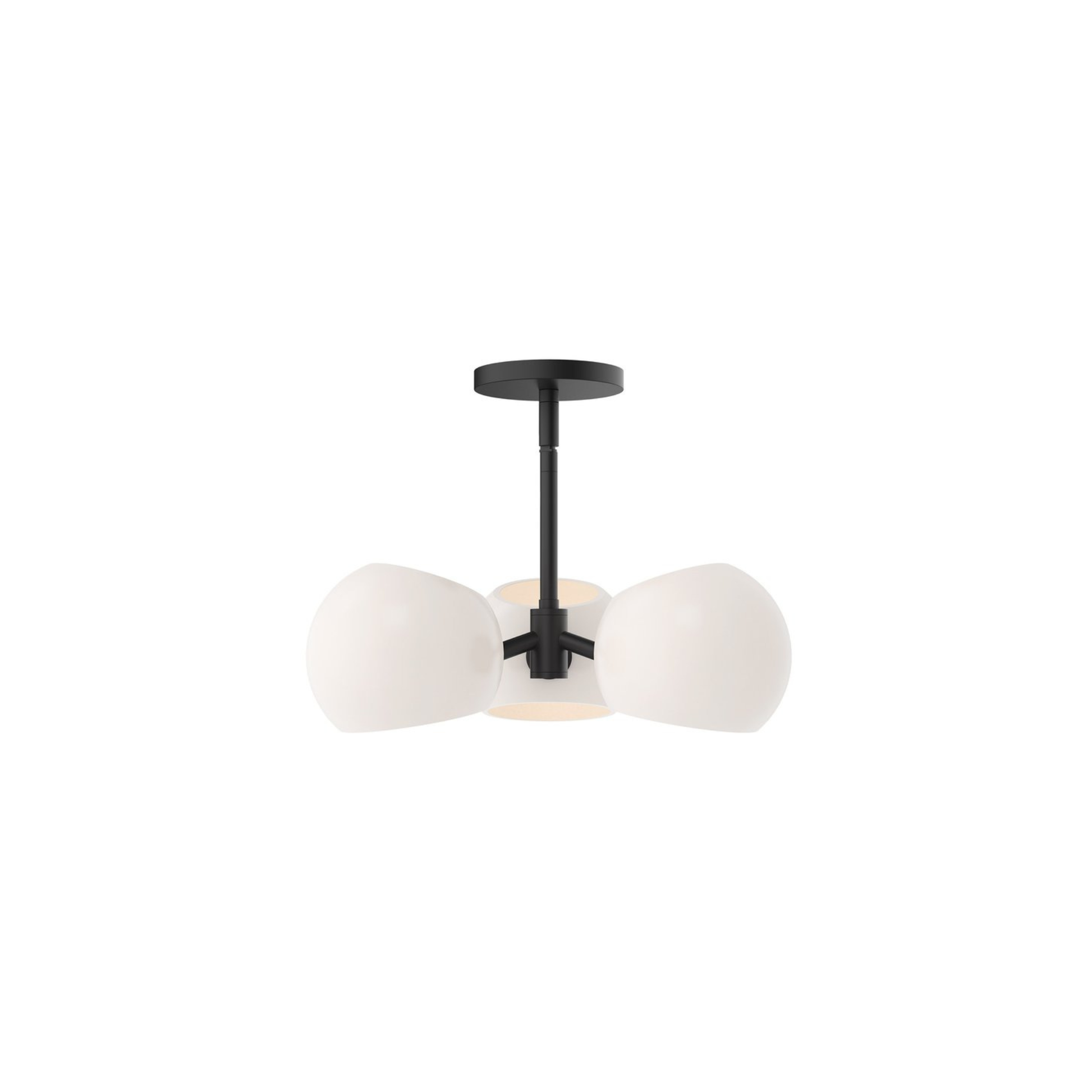 Suspension WILLOW en noir mat Alora — vue supplémentaire