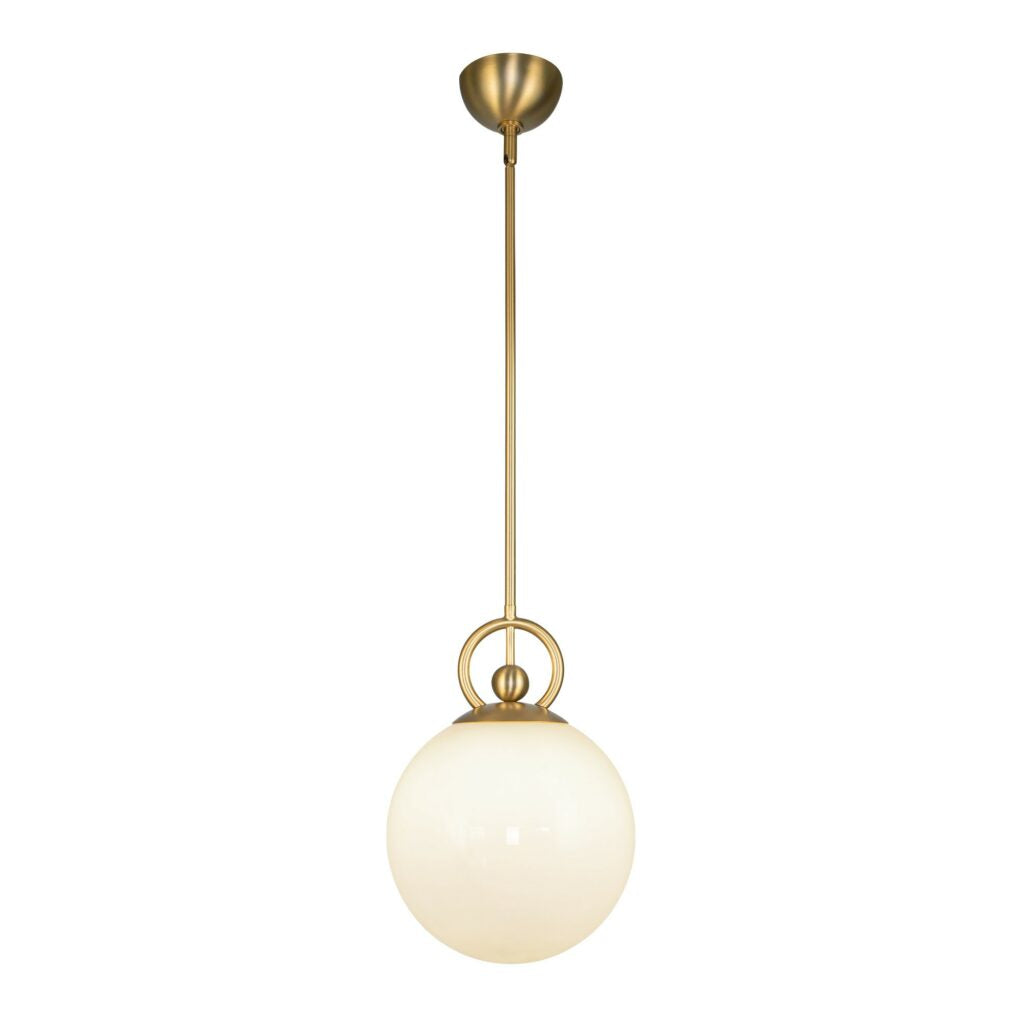 Suspension FIORE en or brossé — Alora