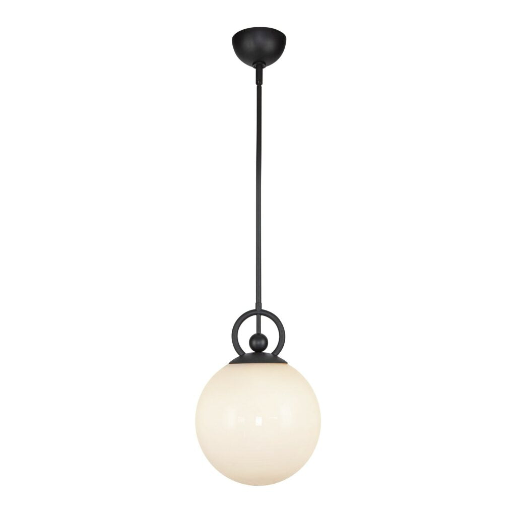 Suspension FIORE en noir mat — Alora