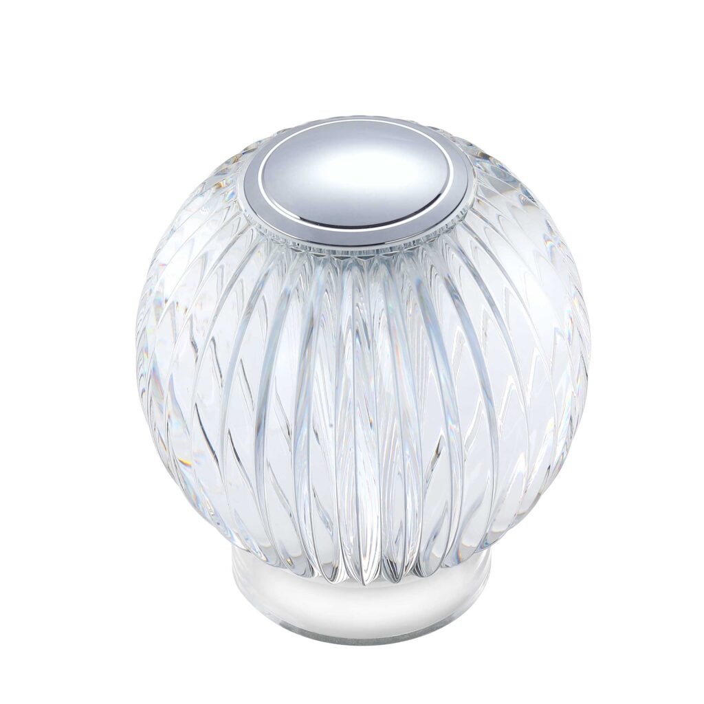 Lampe de table VORA en chrome — Kendal