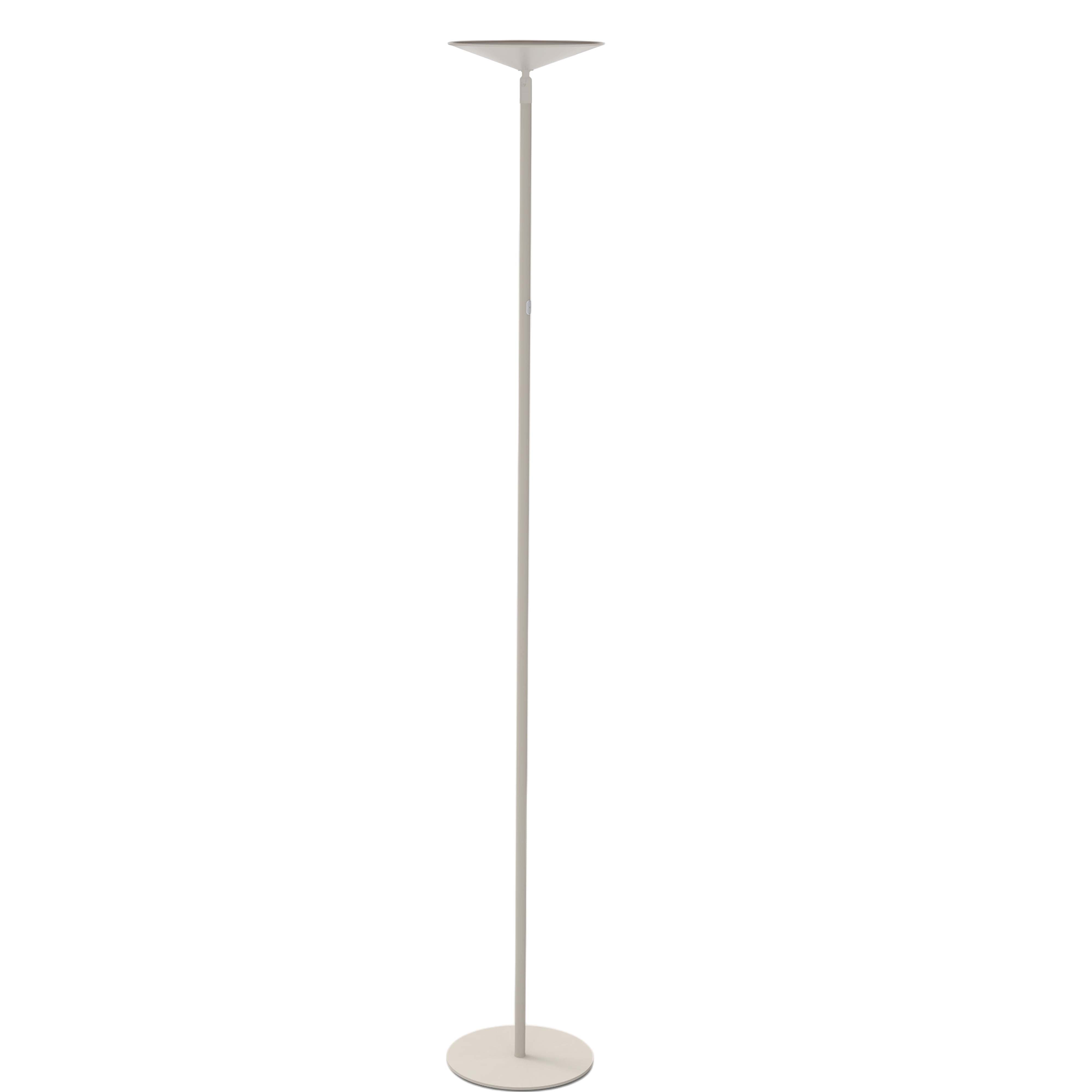 Lampe de plancher RAQUEL en lin mat Dainolite — vue supplémentaire