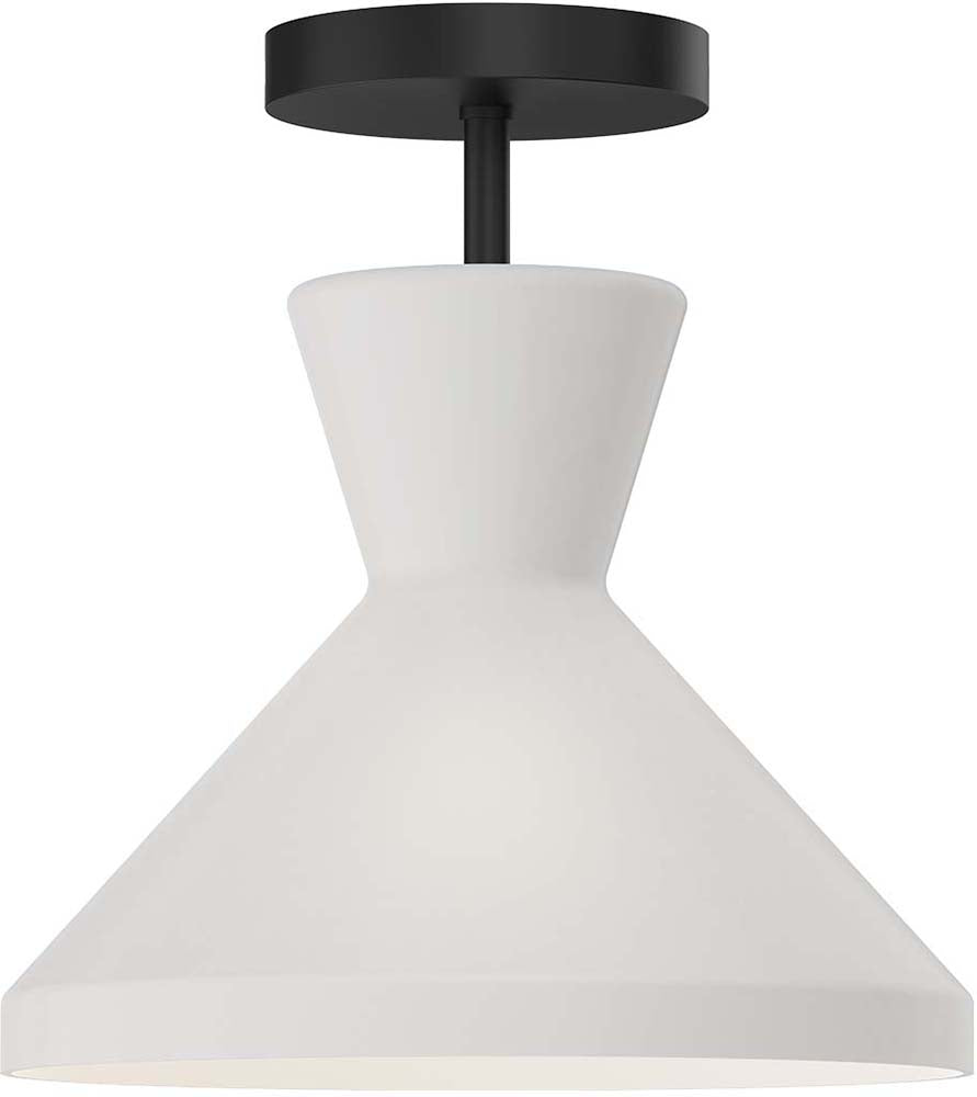 Plafonnier BETTY en noir mat — Alora