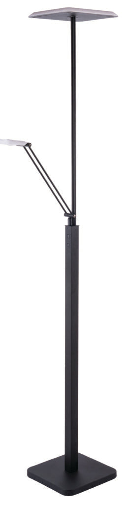 Lampe de plancher IBIZA en noir — Kendal
