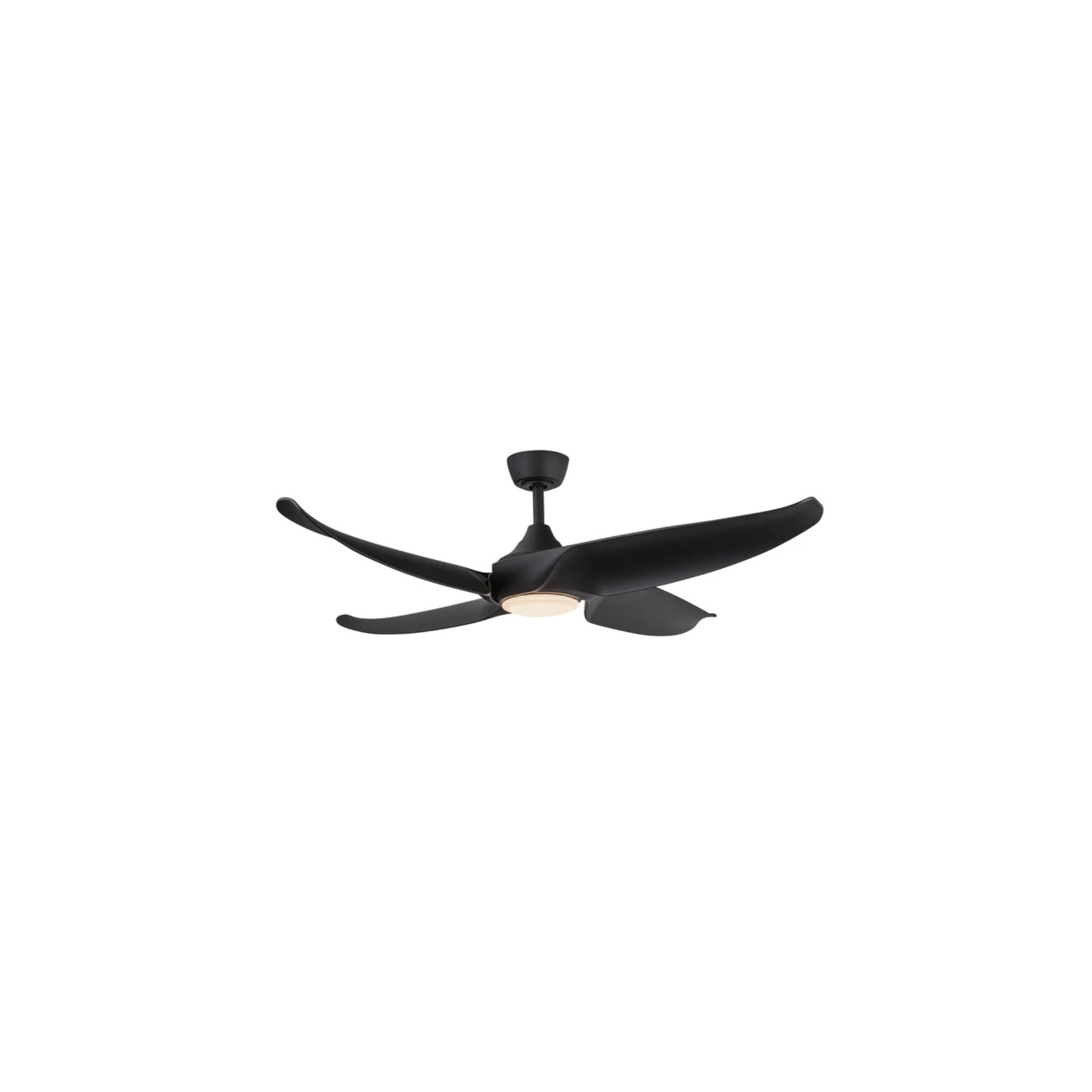 Ventilateur de plafond CORONADO en noir mat Kuzco — vue supplémentaire