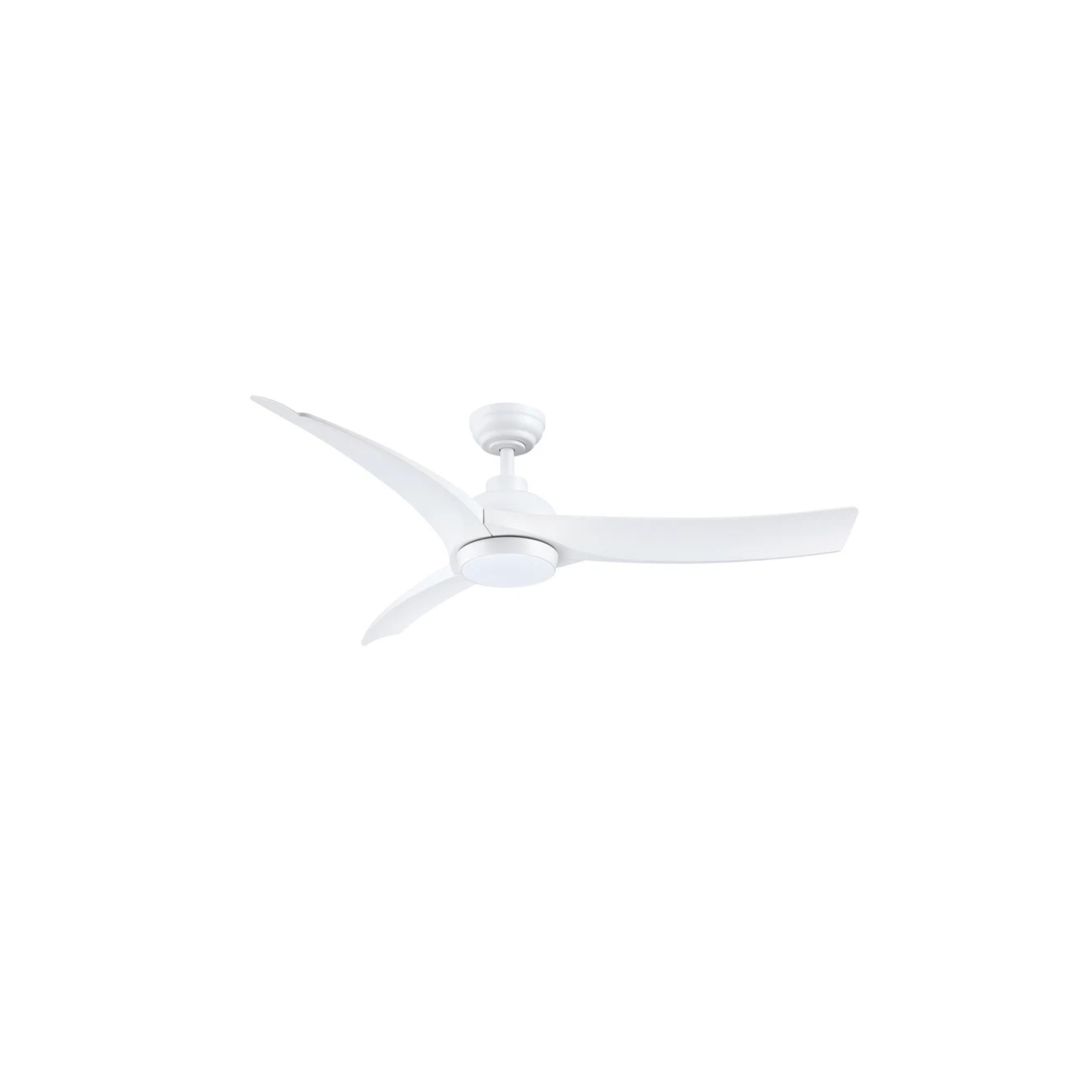 Ventilateur de plafond JANAX en blanc mat — vue supplémentaire