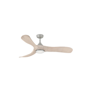 Ventilateur de plafond SWELL LLUMINATED en nickel brossé et bois Hinkley — vue supplémentaire