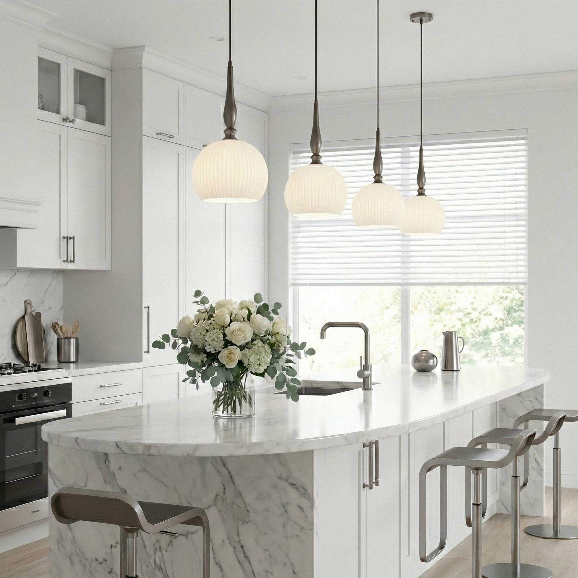 Suspension KATE en noir — AC12110GR — Luminaire Expert