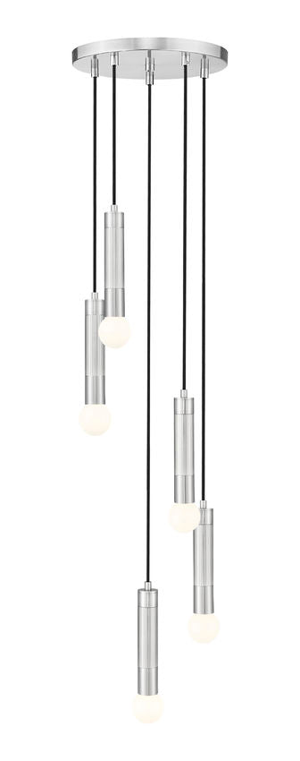 Suspension STARI en nickel brossé — IL-119V — Luminaire Expert