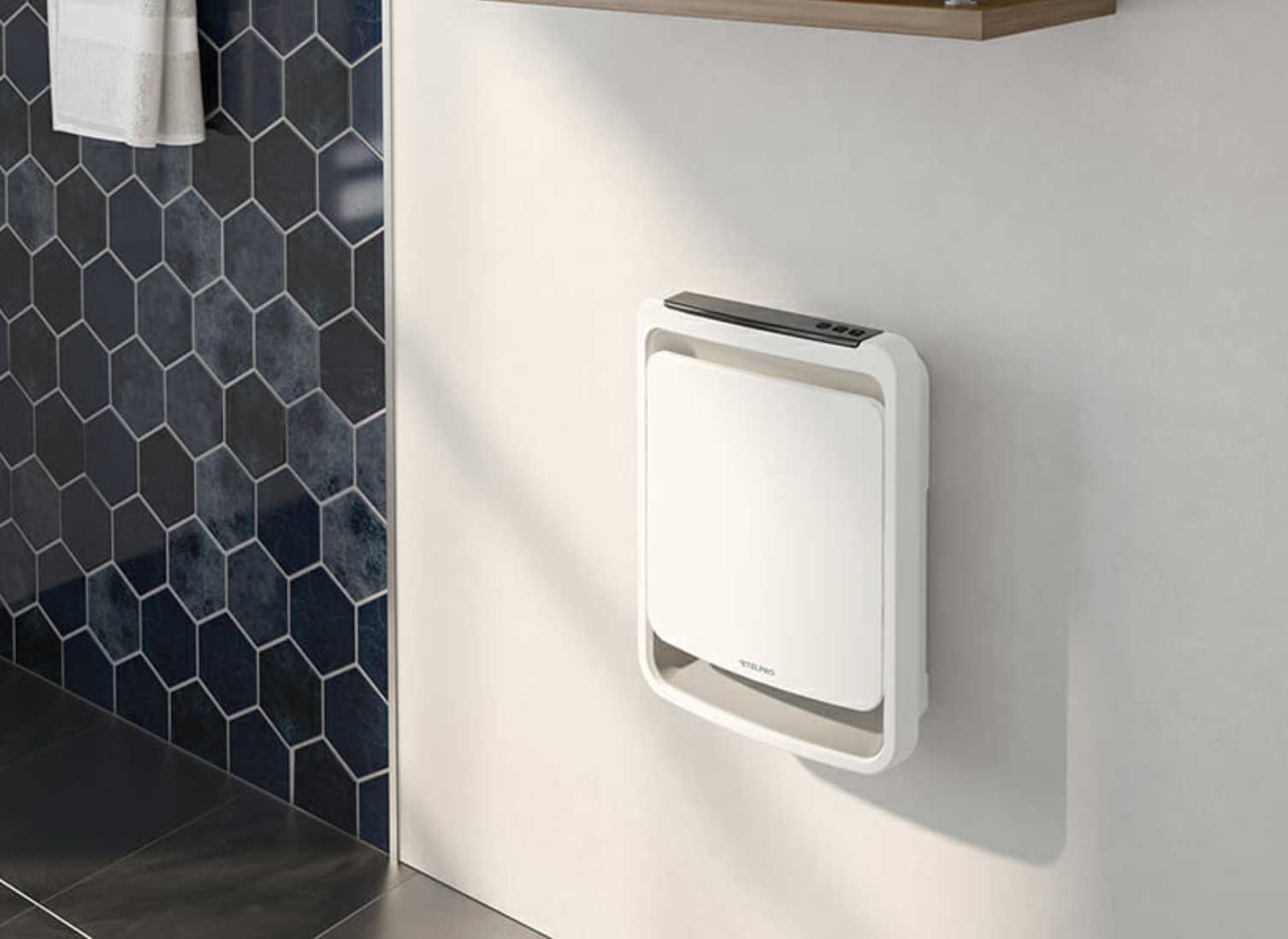 Accessoire de salle de bain OASIS en blanc — SOA2002WCW — Luminaire Expert