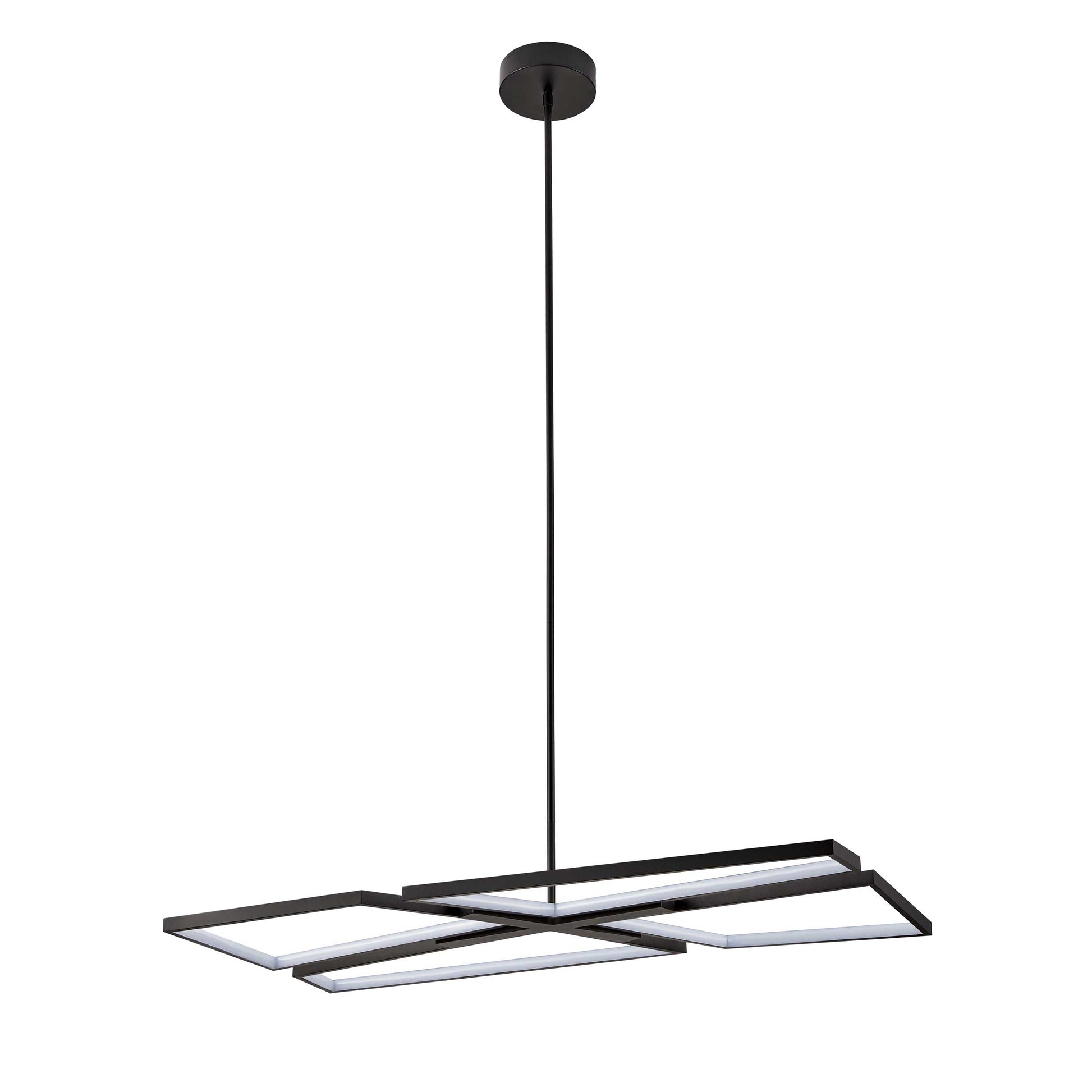 Suspension ALFIE en noir texturé — 207769A — Luminaire Expert