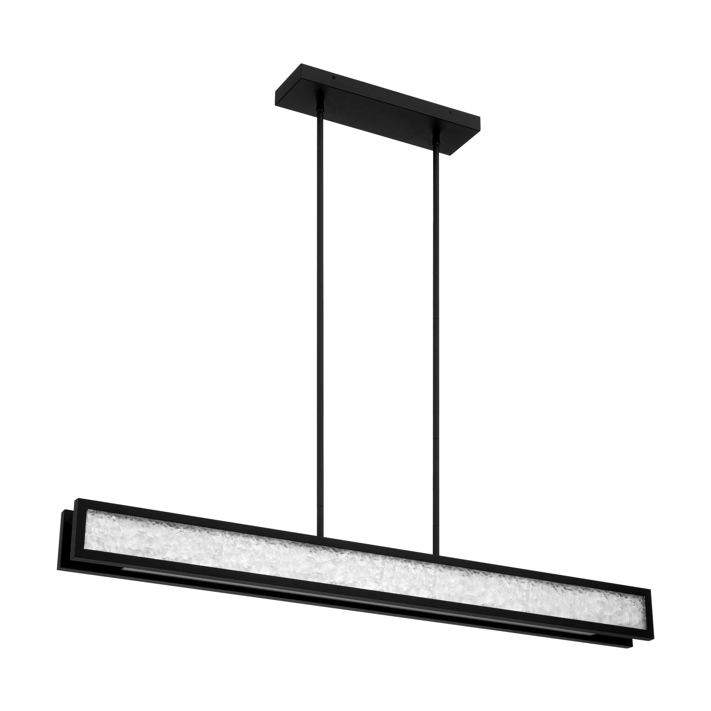 Suspension COURTNEY en noir texturé — 207414A — Luminaire Expert