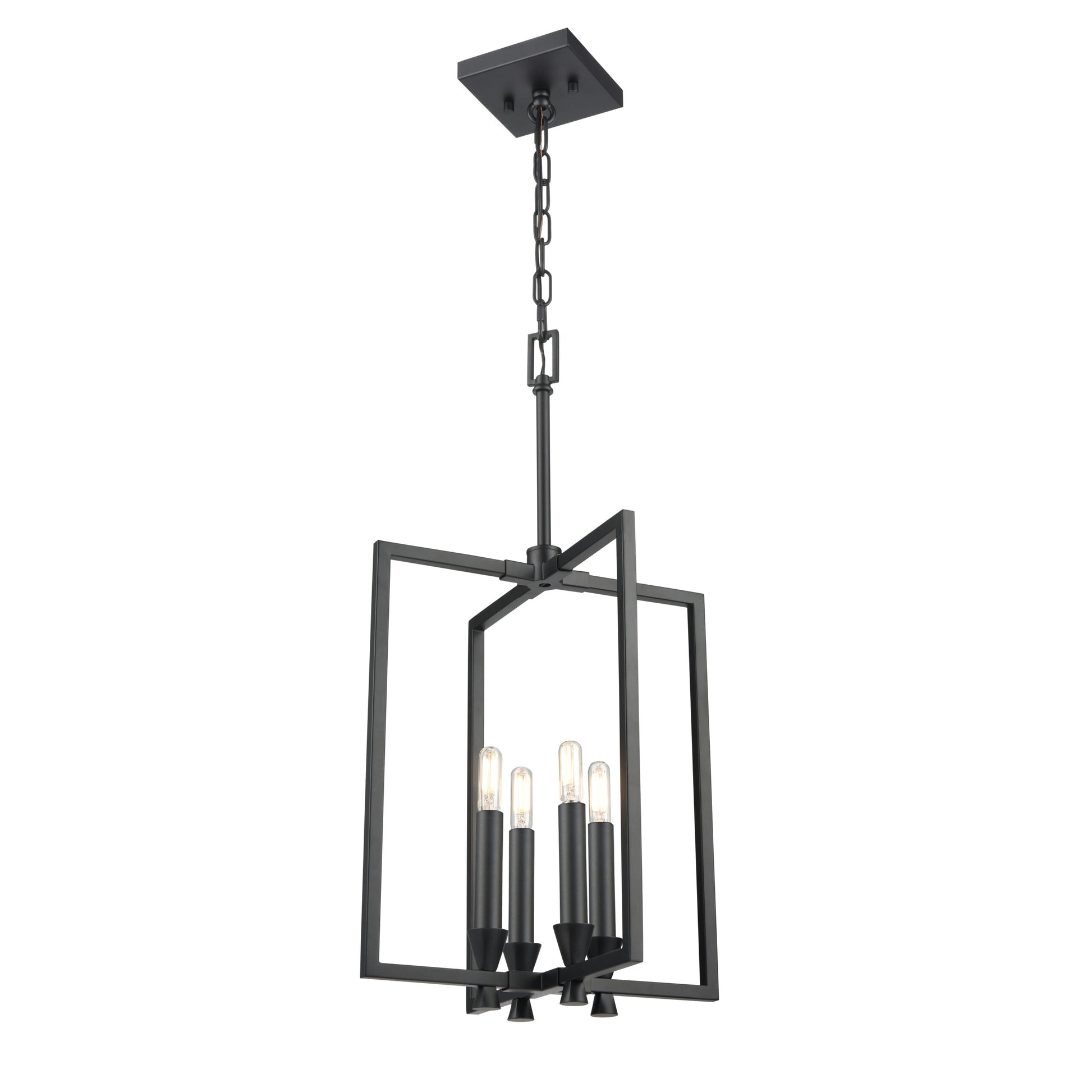 Suspension CARISBROOKE en ébène — DVP37148EB — Luminaire Expert