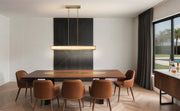 Suspension COURTNEY en champagne bronze — 207413A — Luminaire Expert