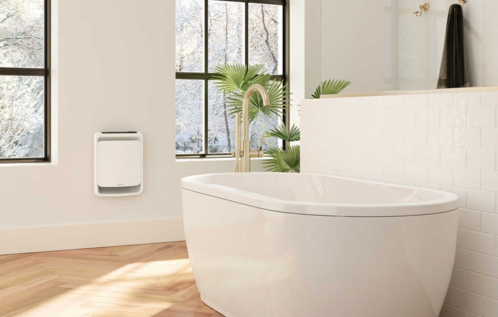 Accessoire de salle de bain OASIS en blanc — SOA2002W — Luminaire Expert