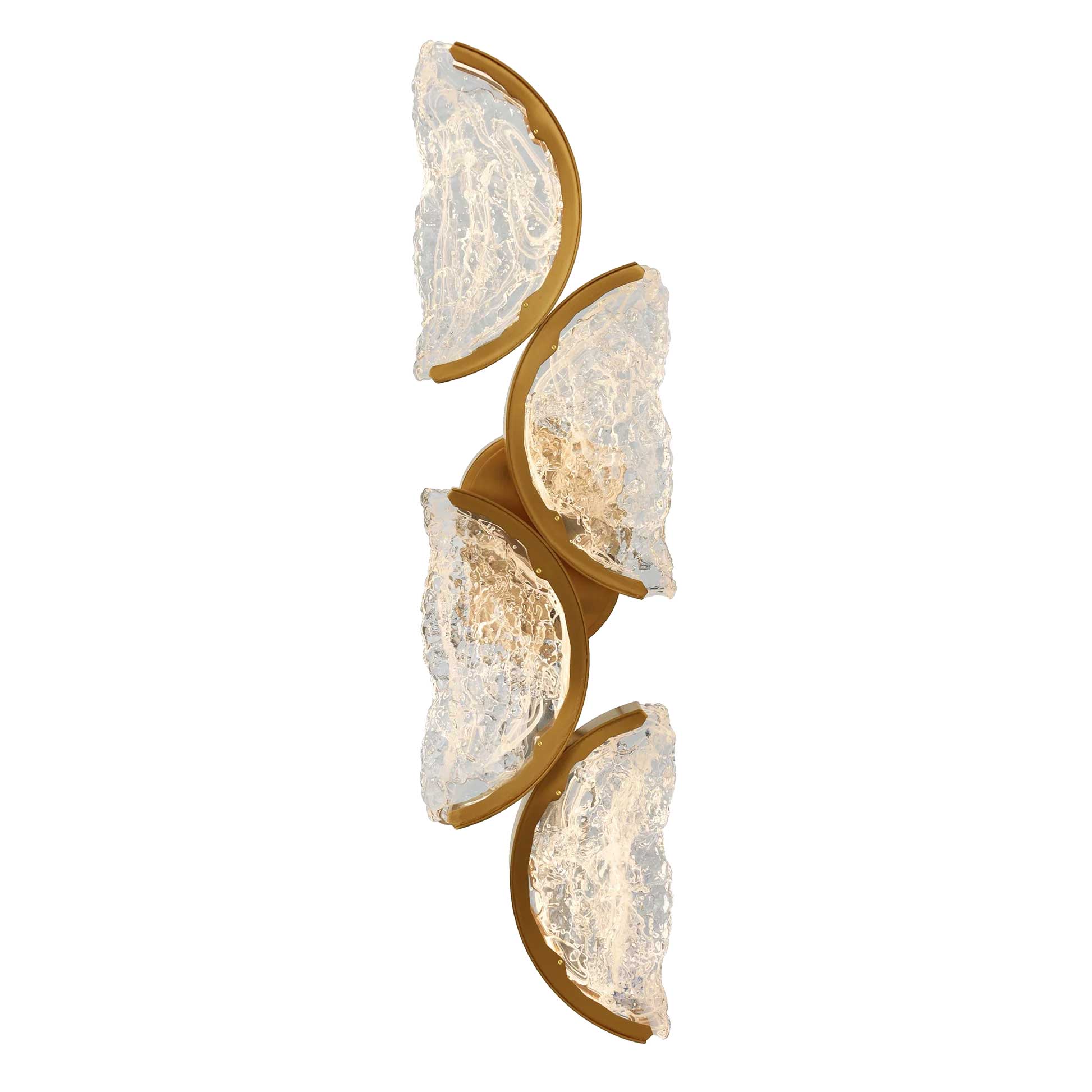 Applique murale MOON en laiton — 1715W8-4-624 — Luminaire Expert