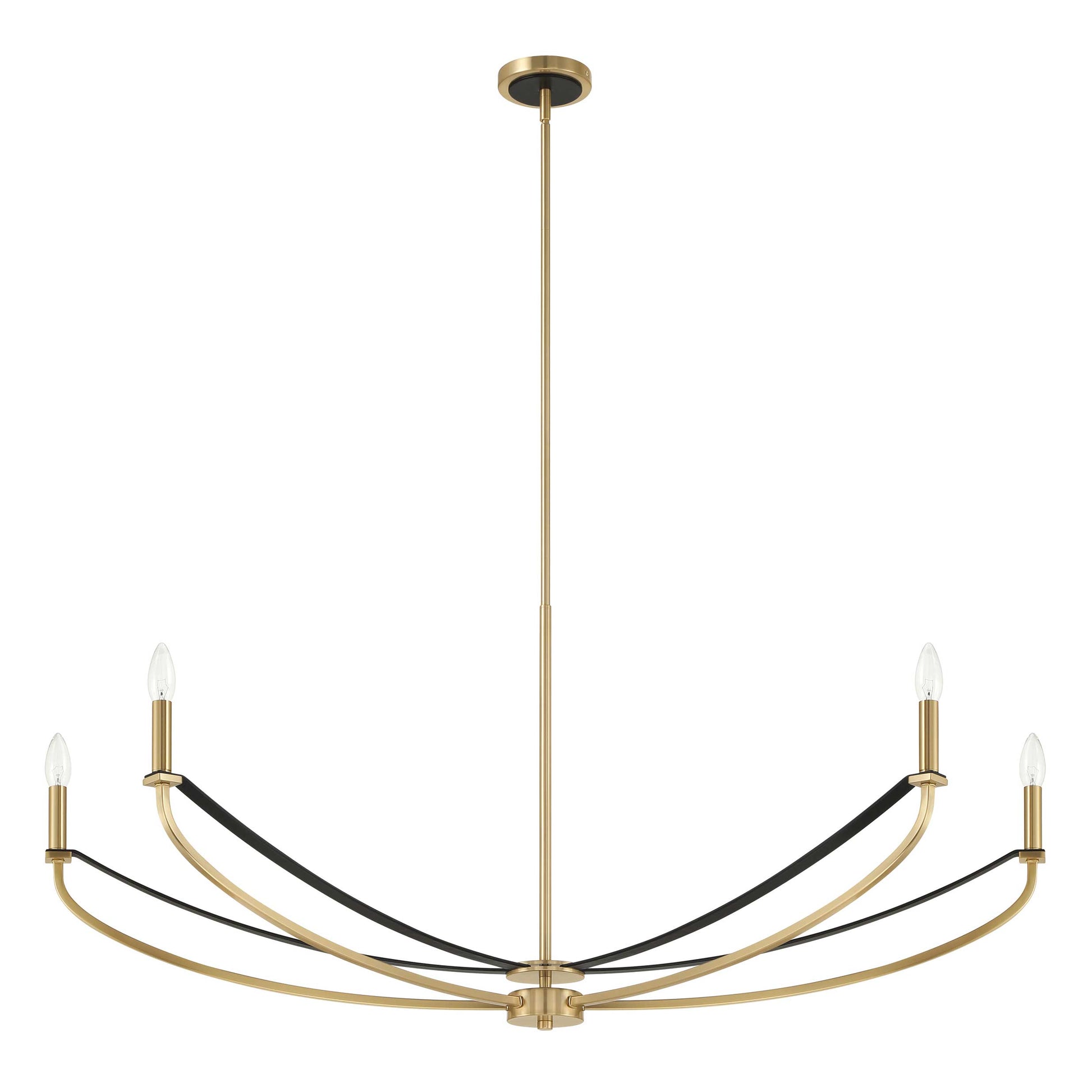 Suspension SUSSEX en champagne bronze — 207372A — Luminaire Expert