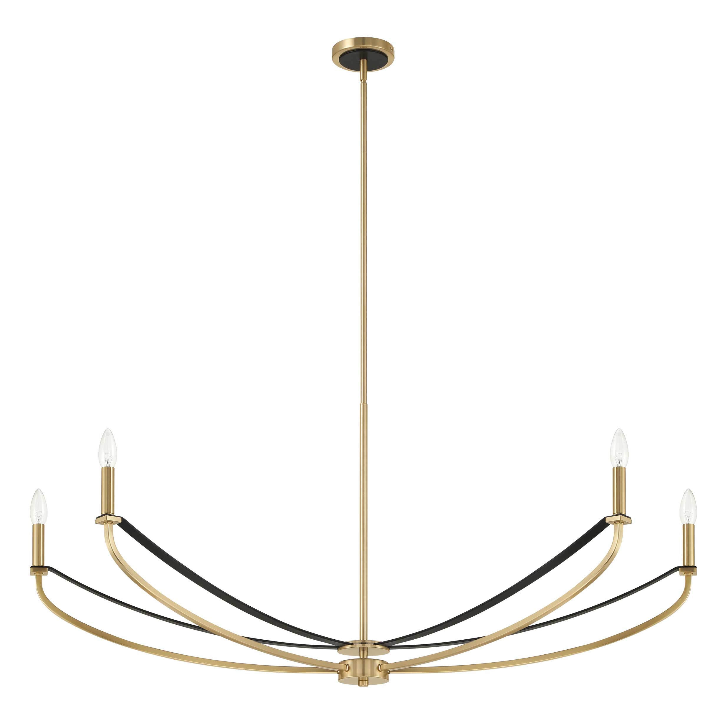 Suspension SUSSEX en champagne bronze — 207372A — Luminaire Expert