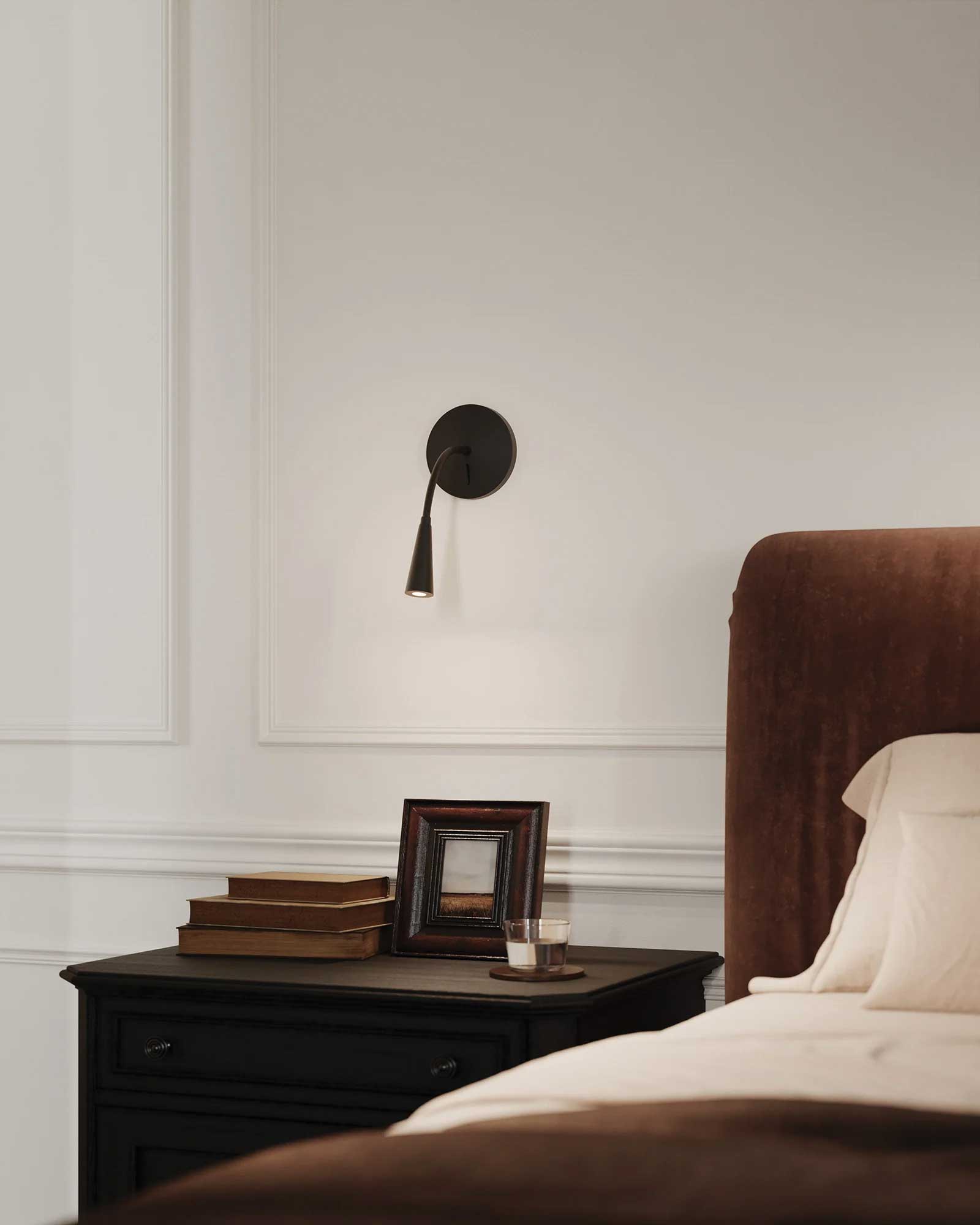 Applique murale ETON en noir — WS18901-BK — Luminaire Expert