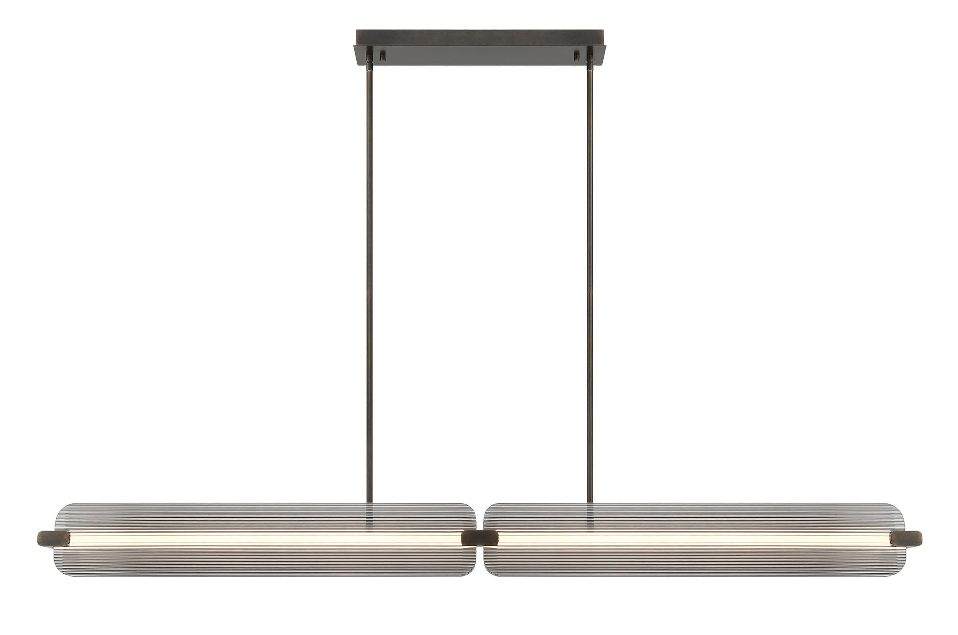 Suspension NEONESS en laiton patiné — 50057-016 — Luminaire Expert
