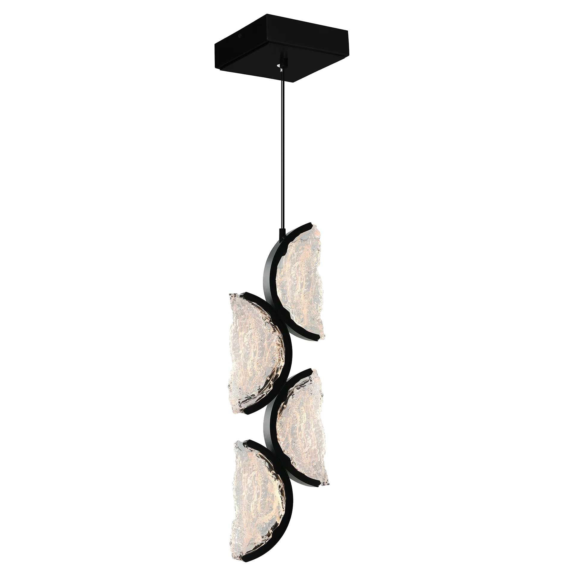 Suspension MOON en noir — 1715P8-4-101 — Luminaire Expert