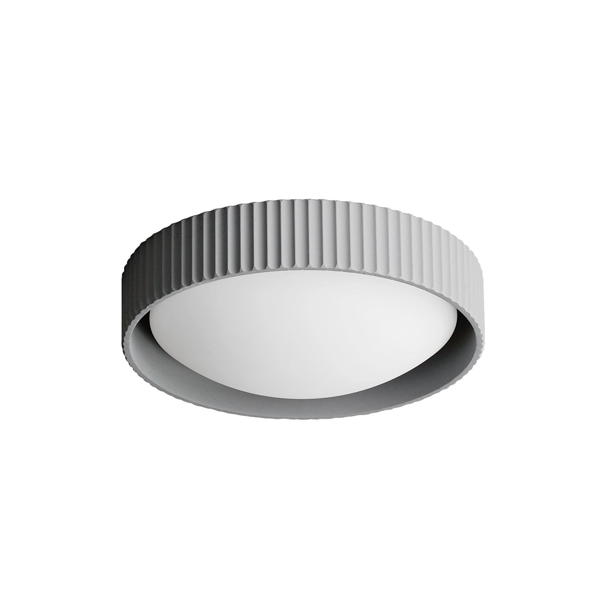 Plafonnier SOUFFLE en gris — E25051-GY — Luminaire Expert