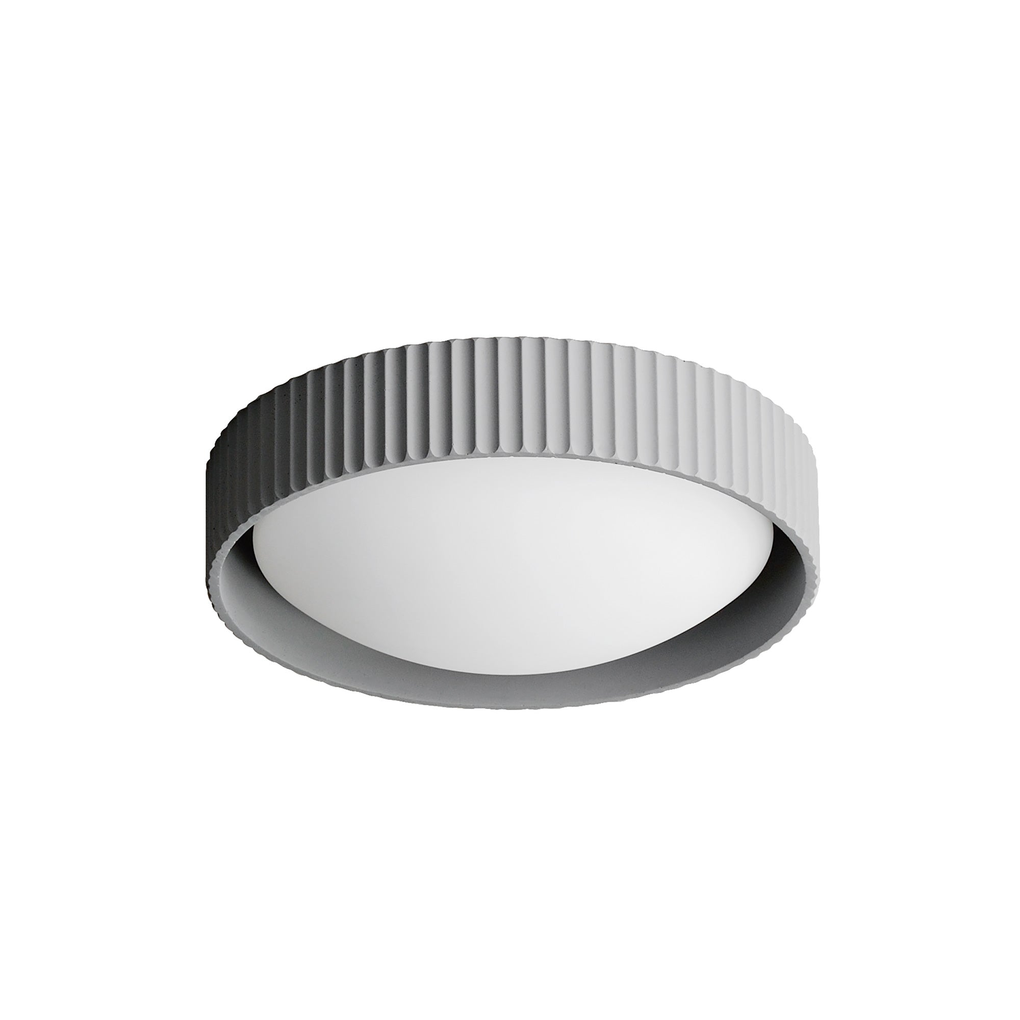 Plafonnier SOUFFLE en gris — E25051-GY — Luminaire Expert