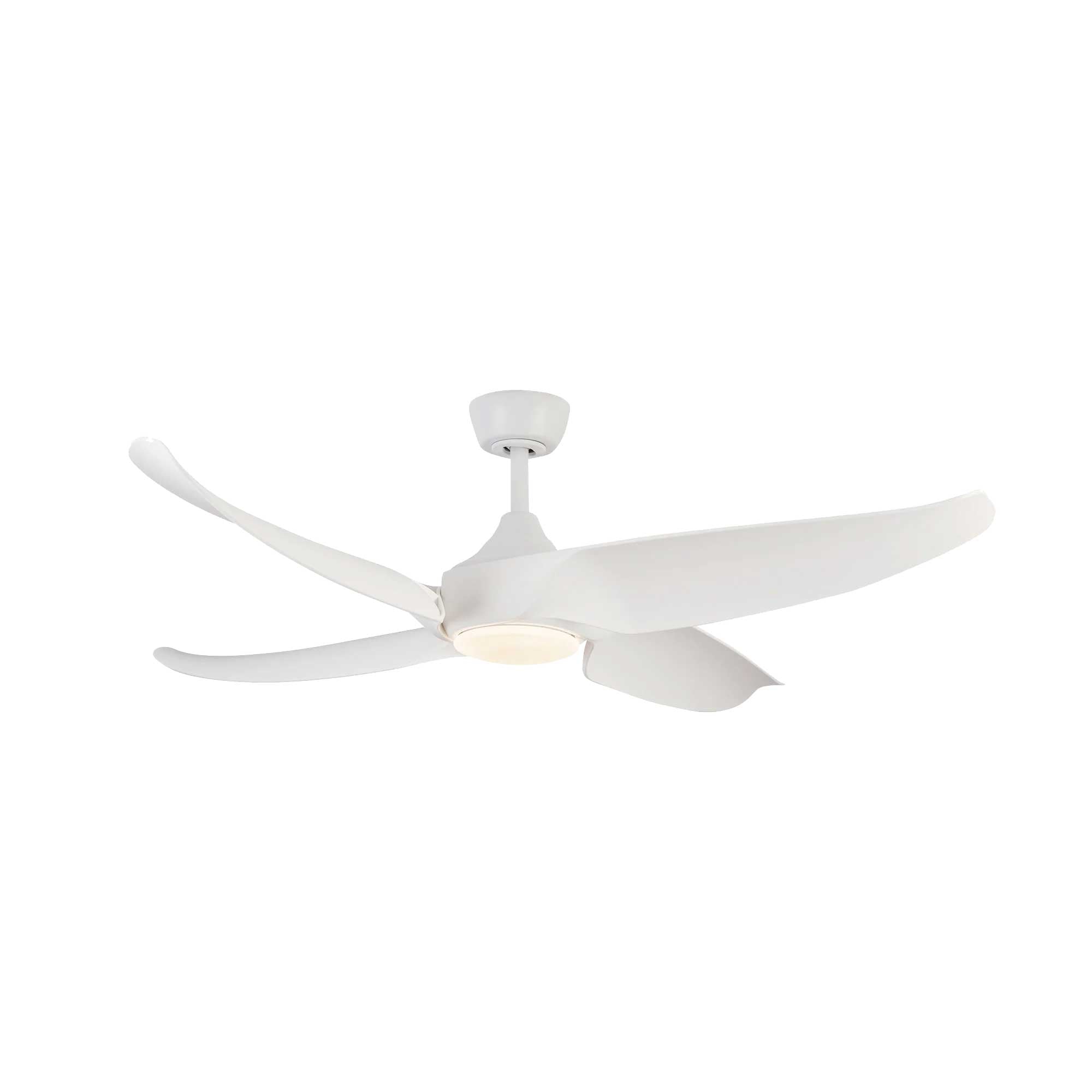 Ventilateur de plafond CORONADO en blanc mat — CF90955-WH — Luminaire Expert