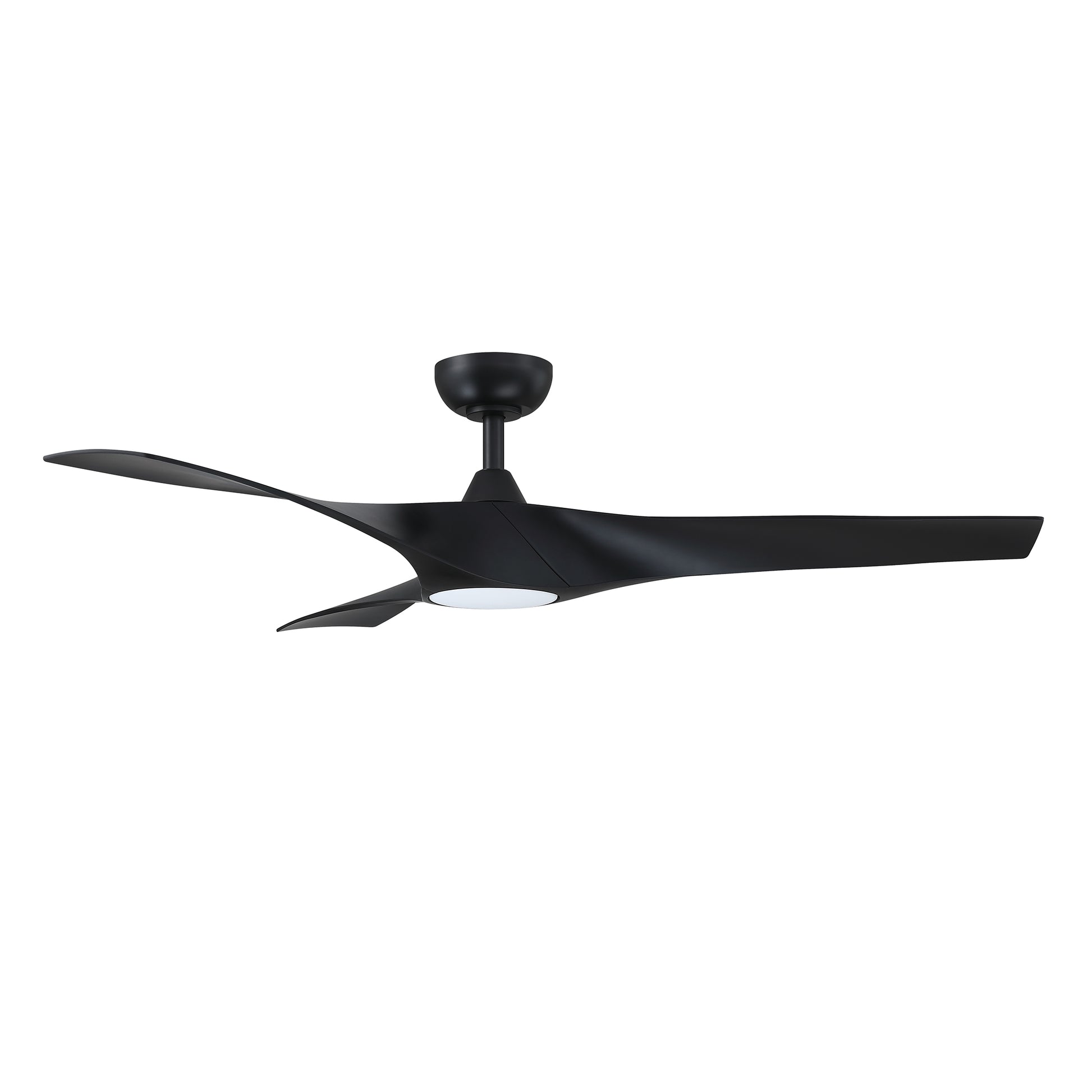 Ventilateur de plafond GENAR en noir — AC40652-BLK — Luminaire Expert