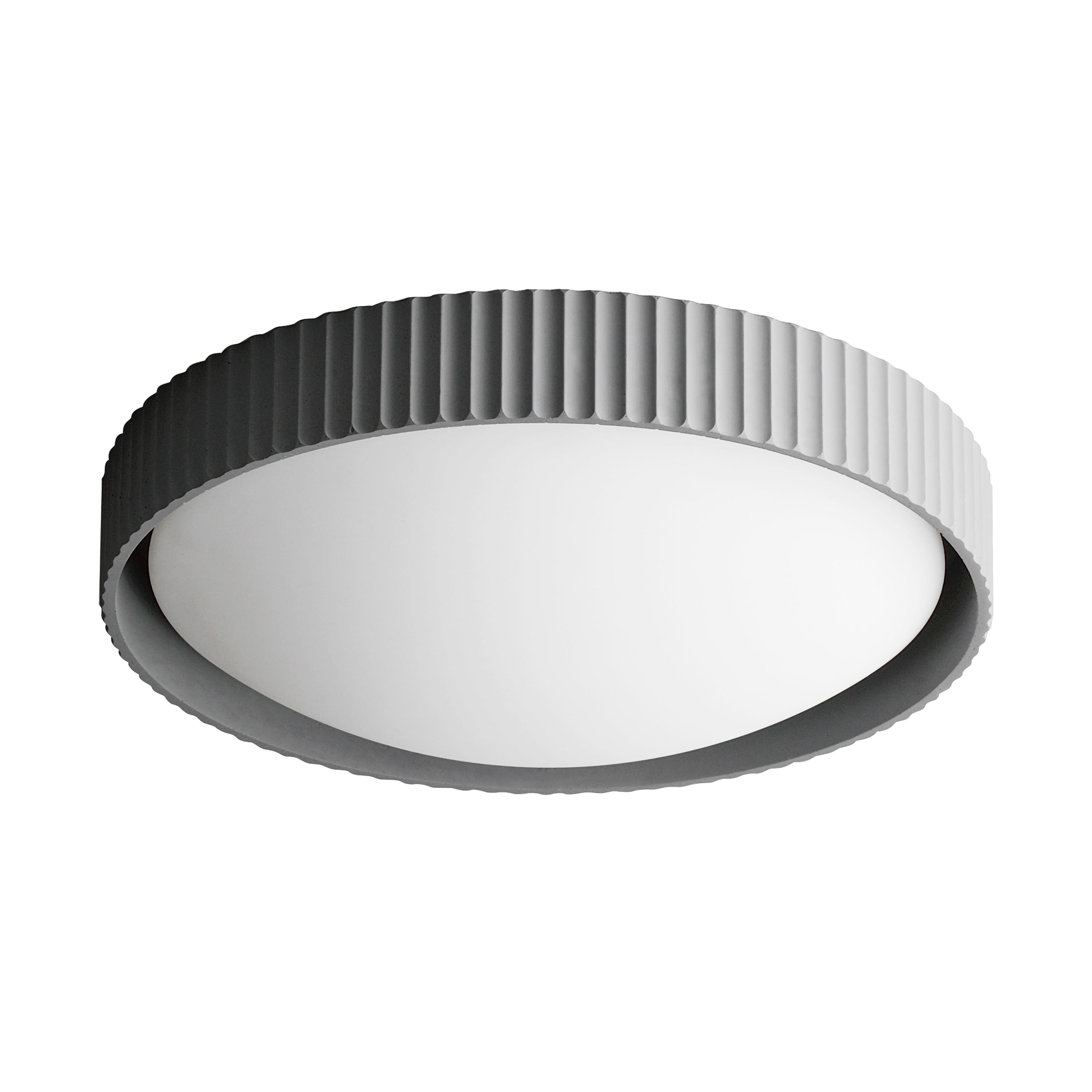 Plafonnier SOUFFLE en gris — E25058-GY — Luminaire Expert