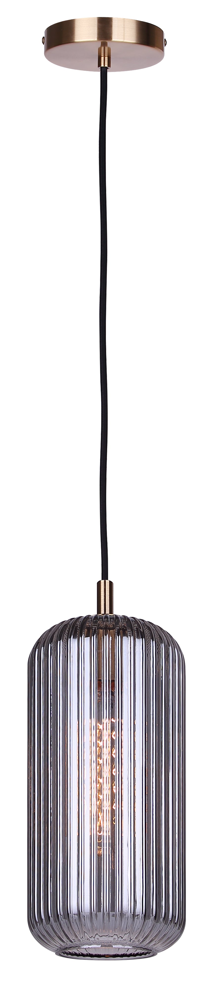 Suspension MALEK en doré — IPL1250A01GD-SR — Luminaire Expert